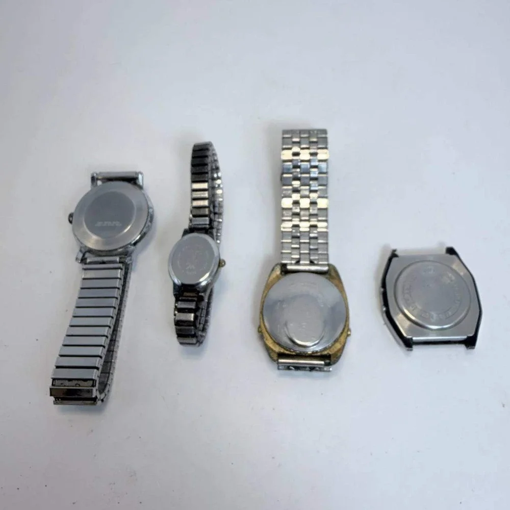 Vintage Watch Lot Timex Mechanical Digital Waltham Diamond Casio Quartz Untested